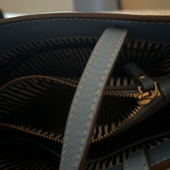 Kate Spade blue Thompson street large sam satchel - Picture 2 of 6